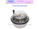 14"Clear flat top bowl trimmer(CFBT14)