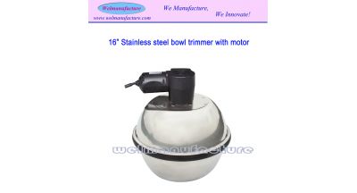 16"Stainless steel bowl trimmer with motor(MSSBT16)