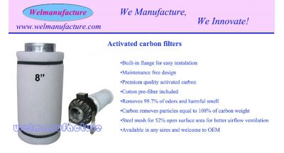 Carbon filter 8"